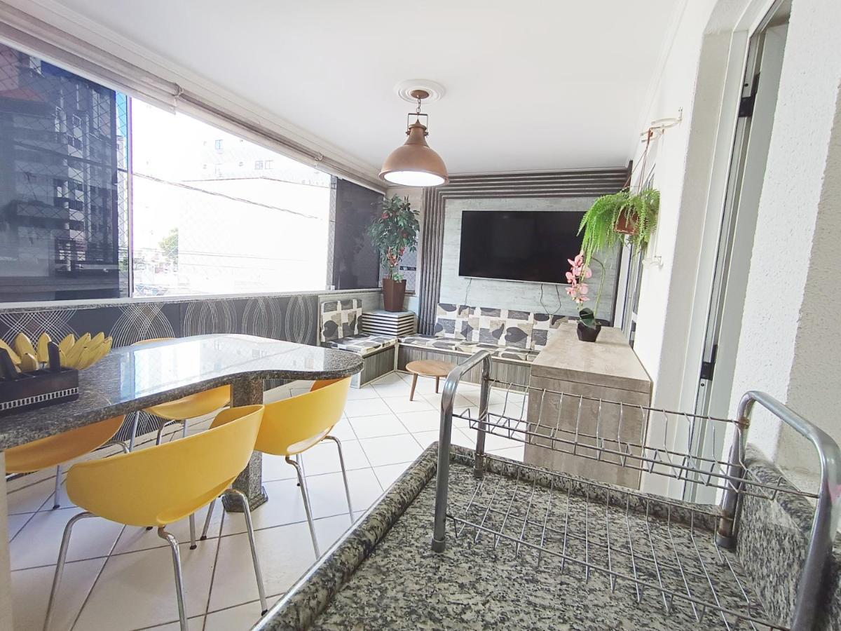 Perfeito Apartamento Com Churrasqueira E Garagem Privativa Em Balneario Camboriu Apartamento Exterior foto